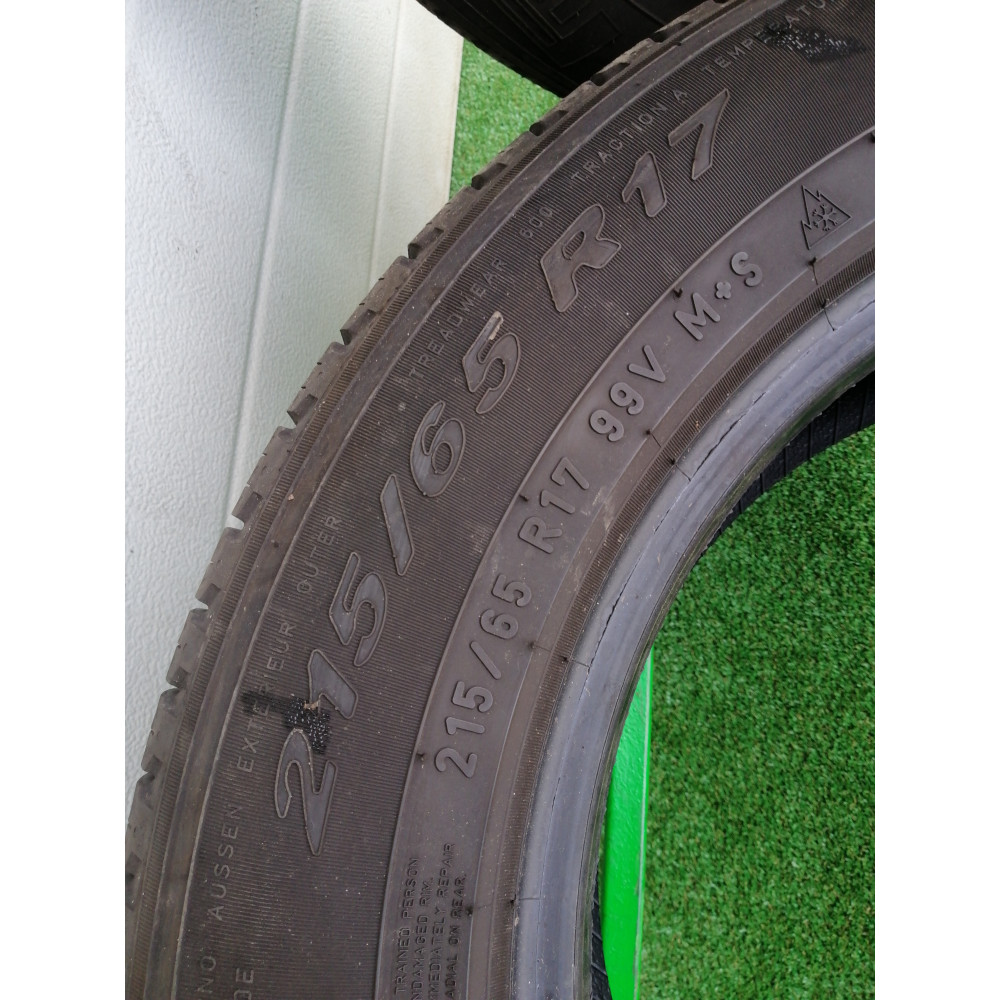 Автошини Pirelli Scorpion Verde All Season  215/65 R17  99V 4мм  Всесезонна Б/У