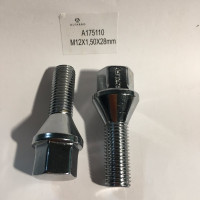 Болт колісний 12*1,50 L28мм конус
