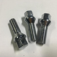 Болт колісний C17D28 Cr M14x1,50x33 Хром з виступом під ключ 17мм