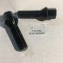 Болт колісний чорний конус з виступом 14*1,5 L40мм