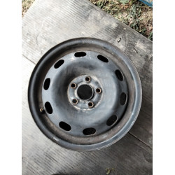 Диск Стальний Volkswagen  R14 6.0j PCD5*100 ET38 DIA57.1 (чорний)|1J0601027N|
