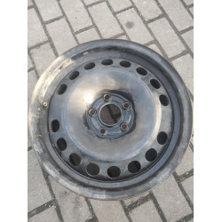 Диск Стальний Opel  R16 6.5j PCD5*110 ET37 DIA65.1 (чорний)|KBA43930|