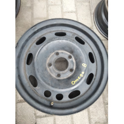 Диск Стальний Opel  R15 6.5j PCD5*110 ET33 DIA65.1 (чорний)|2150142|