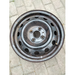 Диск Стальний   R14 5.0j PCD4*100 ET46 DIA54.1 (чорний)|KBA43736|