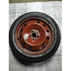 Диск Стальний Renault  R17 5.5j PCD5*108 ET45 DIA60.1 (червоний)|1010893| Renault R17 185/60 R диск ширина 5.5  розболтовка 5*108  DIA 60.1