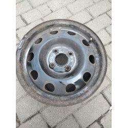 Диск Стальний Volkswagen  R14 6.0j PCD4*100 ET43 DIA57.1 (чорний)|6x0601027a|