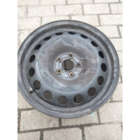 Диск Стальний Volkswagen  R16 j PCD5*100 ET42 DIA57.1 (чорний)|KBA43738|