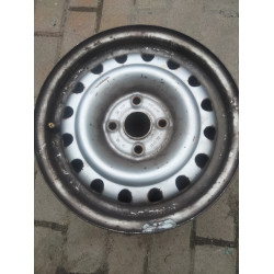 Диск Стальний Volvo  R14 5.5j PCD4*100 ET37 DIA52.1 (чорний)|2140406|