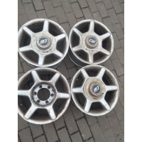 Диск литий Hyundai  R16 7.0j PCD6*139.7 ET DIA106.1 (чорний)||
