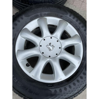 Диск литий Peugeot  R15 6.5j PCD5*98 ET27 DIA65.1 (сірий)||
