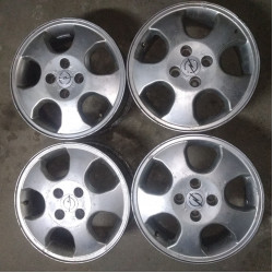 Диск литий Opel  R15 6.0j PCD4*100 ET49 DIA56.6 (сірий)|0020828|
