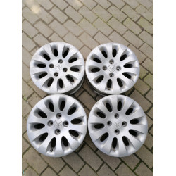 Диск литий Citroen  R15 6.0j PCD4*108 ET18 DIA65.1 (сірий)|Y1161-B|
