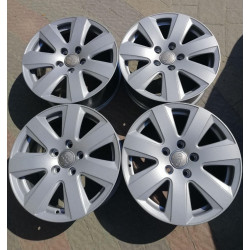 Диск литий Audi  R16 7.5j PCD5*112 ET45 DIA57.1 (Сірий)|4F0601025AJ|