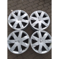 Диск литий Renault  R17 6.5j PCD4*100 ET49 DIA60.1 (сірий)|8200 412 198|