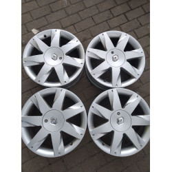 Диск литий Renault  R17 6.5j PCD4*100 ET49 DIA60.1 (сірий)|8200 412 198|