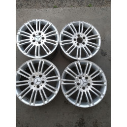 Диск литий Mercedes - Benz  R17 8.0j PCD5*112 ET35 DIA66.6 (сірий)||