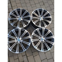 Диск литий Bmw  R19 9.5j PCD5*120 ET35 DIA72.6 (темно сірий)||