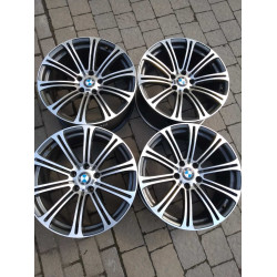 Диск литий Bmw  R19 9.5j PCD5*120 ET35 DIA72.6 (темно сірий)||