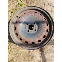 Диск Стальний Fiat  R15 6.0j PCD4*100 ET43 DIA56.6 (чорний)|51763241|