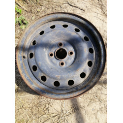 Диск Стальний   R15 6.0j PCD4*100 ET45 DIA56.0 (чорний)|0331D|