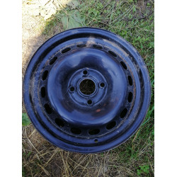 Диск Стальний Audi  R15 6.0j PCD4*108 ET37 DIA57.1 (чорний)|2150907|