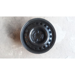 Диск Стальний Opel  R15 6.0j PCD5*110 ET49 DIA65.1 (чорний)|2150129|