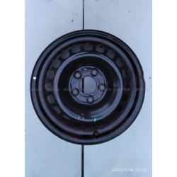 Диск Стальний Mercedes - Benz  R15 6.5j PCD5*112 ET37 DIA66.6 (чорний)|2104000202|