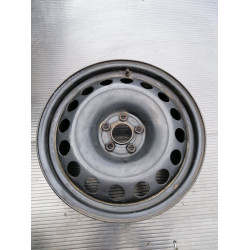 Диск Стальний Volkswagen  R16 j PCD5*100 ET42 DIA57.1 (чорний)|KBA43738|