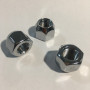 Гайка колісна A600045 М12х1,5х16мм Конус (Mazda, Kia, Hyundai, Daihatsu) Відкрита Хром Ключ 19