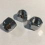 Гайка колісна A600045 М12х1,5х16мм Конус (Mazda, Kia, Hyundai, Daihatsu) Відкрита Хром Ключ 19