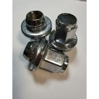 Гайка колісна 14*1,50 Хром L47мм Пресшайба Хром Ключ 22 Toyota,Lexus
