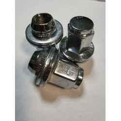 Гайка колісна 14*1,50 Хром L47мм Пресшайба Хром Ключ 22 Toyota,Lexus