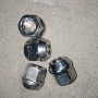 Гайка колісна хром конус з виступом відкрита 12*1,5 L21мм №Г52