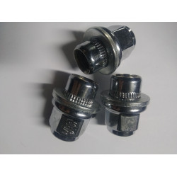 Гайка колісна хром пресшайба 14*1,5 L37,5мм №Г40