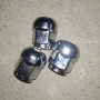 Гайка колісна хром сфера 12*1,5 L27мм №Г45