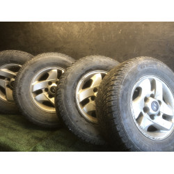 Комплект автошин GTradial 255/65R16 MS залишок 5,5мм 2019рік з Дисками Hyundai R16 j PCD6139.7 ET20 DIA106.1 Для Зсу знижка Hyundai Terracan  (HP)  01-06 Для Зсу знижка Hyundai Б/У