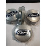 Ковпачки на диски Ford (54/50) синій логотип/срібний фон 6M211003AAbl