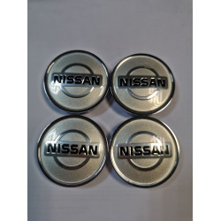 Ковпачок Nissan 68/65 срібний(основа Хром)