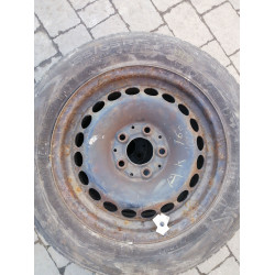 Диск Стальний Mercedes - Benz  R15 6.0j PCD5*112 ET44 DIA66.6 (чорний)|1694000402|