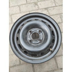 Диск Стальний Opel  R13 5.0j PCD4*100 ET43 DIA56.6 (чорний)|2130123|