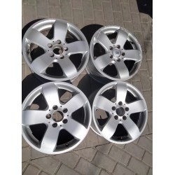Диск литий Mercedes - Benz  R16 7.5j PCD5*112 ET35 DIA66.6 (сірий)|KBA45580|