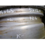 Диск Стальний Bmw  R15 6.5j PCD5*120 ET42 DIA72.6 (чорний)|KPZ|