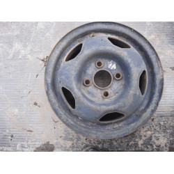 Диск Стальний Volkswagen  R13 4.5j PCD4*100 ET45 DIA57.1 (чорний)|867.601 025/B|