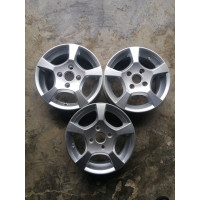 Диск литий  K&K Hector Platinum R14 5.5j PCD4*108 ET47 DIA63.4 (світло-сірий)||