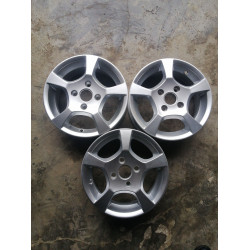 Диск литий  K&K Hector Platinum R14 5.5j PCD4*108 ET47 DIA63.4 (світло-сірий)||