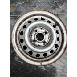 Диск Стальний Volkswagen  R13 5.5j PCD4*100 ET38 DIA57.1 (сірий)|1L0601025B|