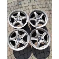 Диск литий   R14 6.0j PCD4*114.3 ET35 DIA73.1 (сірий)||
