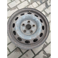 Диск Стальний Volkswagen  R15 6.0j PCD5*112 ET55 DIA57.1 (чорний)||