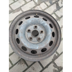 Диск Стальний Volkswagen  R15 6.0j PCD5*112 ET55 DIA57.1 (чорний)||