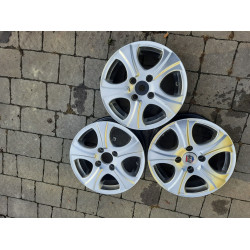 Диск литий   R13 5.5j PCD4*98 ET35 DIA67.1 (сірий)||